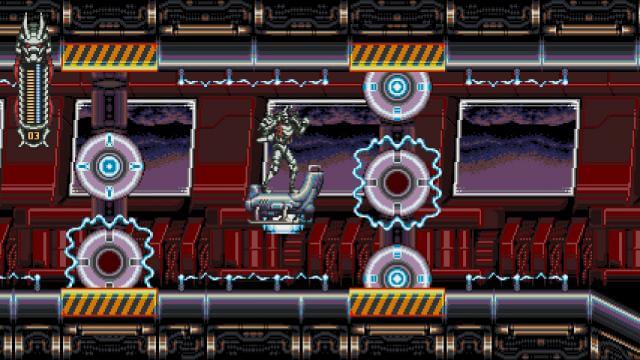 Vengeful Guardian: Moonrider là một game hành động platform đi cảnh cuộn màn hình