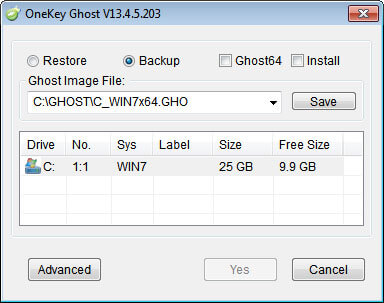 Onekey Ghost - Phần mềm sao lưu và khôi phục hệ điều hành Windows đơn giản và hiệu quả. https://st.download.com.vn/data/image/2023/01/30/onekey-ghost-1.jpg