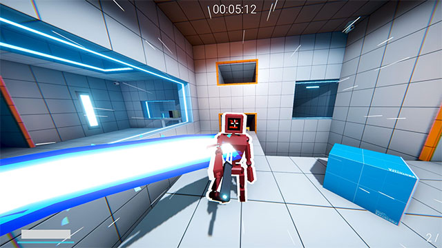 Tiêu diệt robot và thoát khỏi cơ sở bí mật trong vai người đàn ông khát... sữa