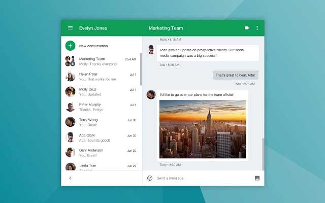 Cộng tác nhóm cho phép tạo và chia sẻ nội dung Google Workspace
