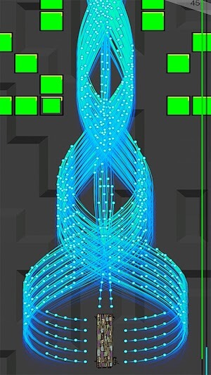 Bạn trở thành thuyền trưởng của một con tàu không gian trong game Miner Gun Builder