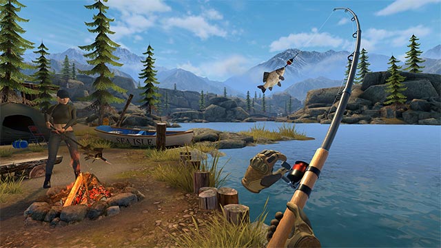 Đồ họa đẹp như 1 bức tranh cũng là điểm cộng lớn cho Survival Nation VR