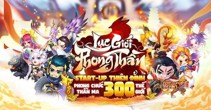 Game chiến thuật thẻ tướng Lục Giới Phong Thần