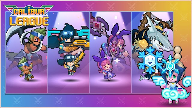 Calibur League cho bạn tham gia nhiều trận chiến khác nhau với các nhân vật dễ thương
