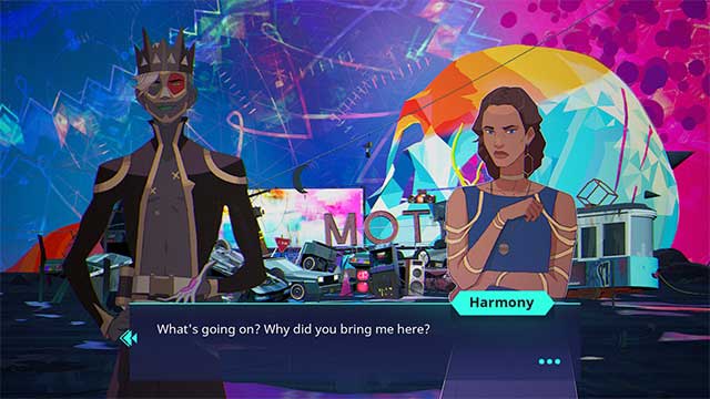 Với tư cách là Polly hoặc Harmony, hành động của bạn sẽ ảnh hưởng đến hai thế giới