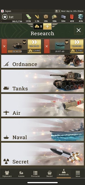 Các cuộc chiến diễn ra ở nhiều bản đồ khác nhau