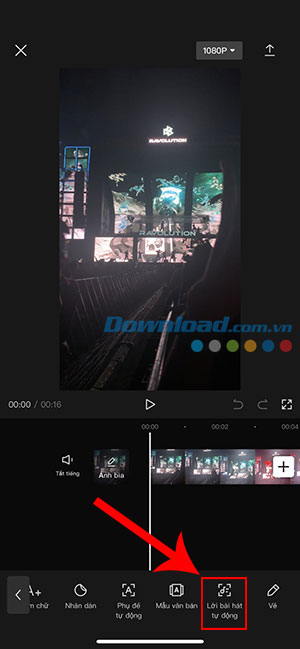 CapCut auto lyric 3*401641