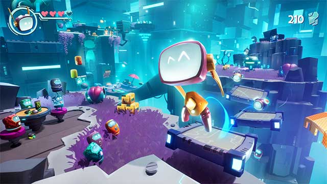 Boti là game phiêu lưu 3D đầy màu sắc trong thế giới mạng