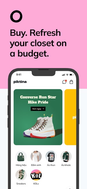 Mua sắm các trang phục còn tốt, mới với ngân sách hợp lý