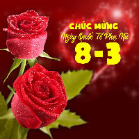 Bộ thiệp chúc mừng 8/3