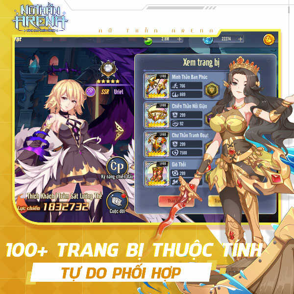 Hơn 100 trang bị đa thuộc tính