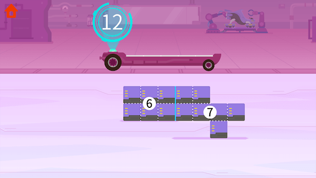 Dinosaur Math giúp xây dựng tư duy logic và giúp trẻ em hiểu khái niệm về các con số 