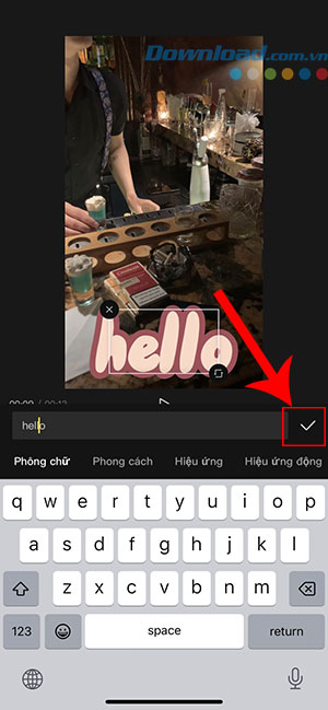 them van ban vao video CapCut 10*402697