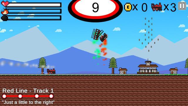 Bạn cần lái tàu di chuyển từ ga này tới ga kia trong game Classy Train