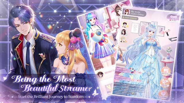 Trở thành một streamer nổi tiếng xinh đẹp nhất trong game Starry Love