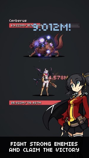 Chiến đấu với kẻ thù mạnh mẽ và giành chiến thắng trong game Hero s Quest Automatic 