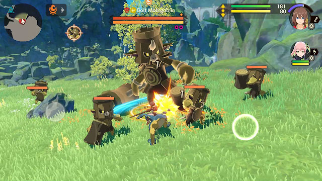 Chiến đấu với những con quái vật để giành lại hòa bình cho vương quốc trong game Volzerk