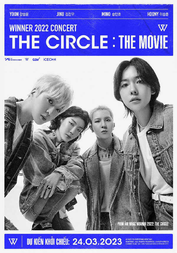 Poster phim Âm Nhạc Winner 2022: The Circle