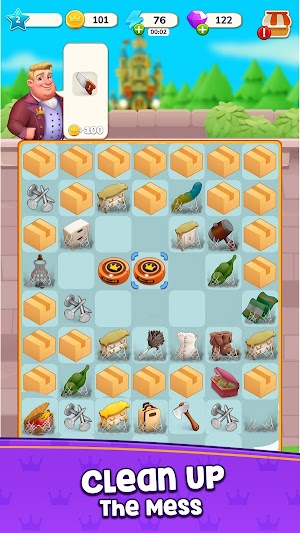 Dọn sạch đống hỗn độn trong mỗi màn chơi