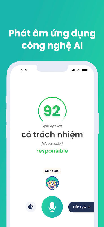 Phát âm với công nghệ Al
