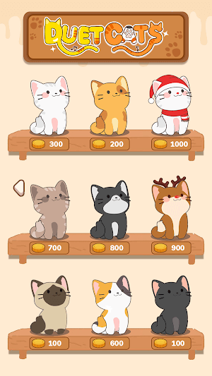 Duet cats có rất nhiều con mèo dễ thương sẽ chơi cùng bạn