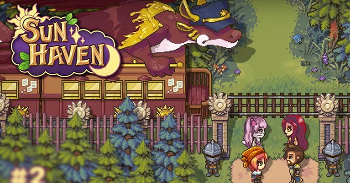 Game phiêu lưu, mô phỏng xây dựng và quản lý nông trại tại vùng đất phép thuật - Sun Haven