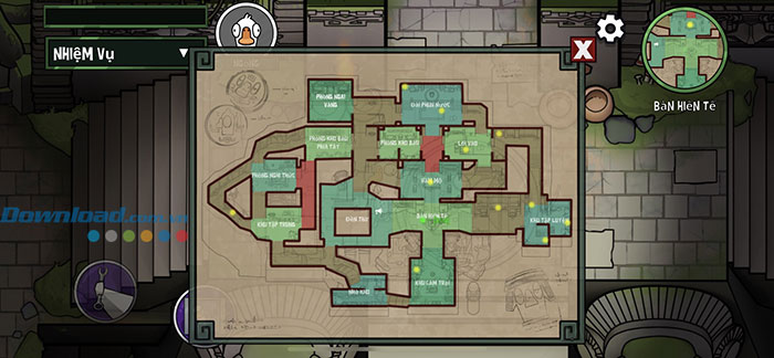 Bản đồ Ngôi đền rừng