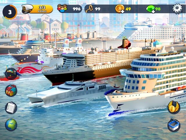 Quản lý thành phố cảng của bạn trong game Port City: Ship Simulator 