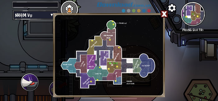 Bản đồ SS Ngỗng mẹ