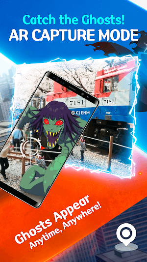GETCHA GHOST cho bạn trở thành thợ săn ma, bắt ma bằng cách chụp ảnh chúng