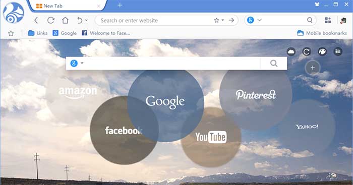 UC Browser cung cấp cho bạn giao diện phong phú và dễ sử dụng