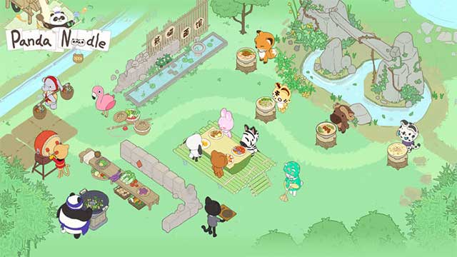 Nấu những món ăn Trung Hoa trong Panda Noodle