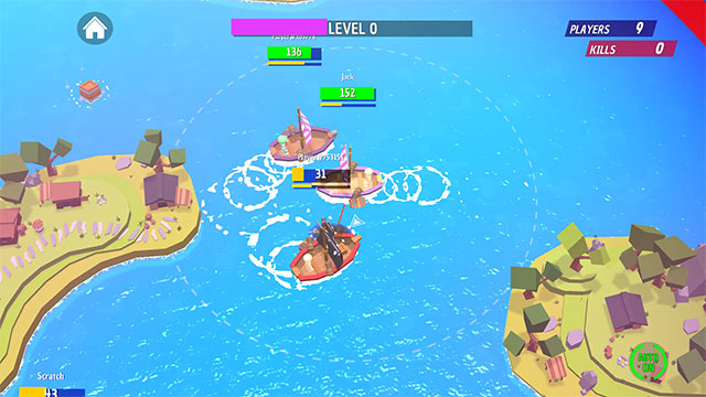 The World of Pirates mô phỏng cuộc sống của cướp biển và những trận chiến cam go giữa đại dương bao la