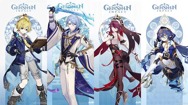 Đội Genshin Impact sẽ áp dụng khả năng tăng tốc của Mika