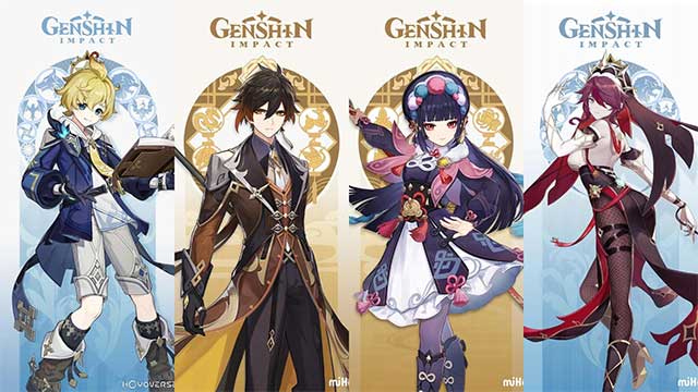 Nhóm Genshin Impact này hoạt động cực kỳ hiệu quả với Mika
