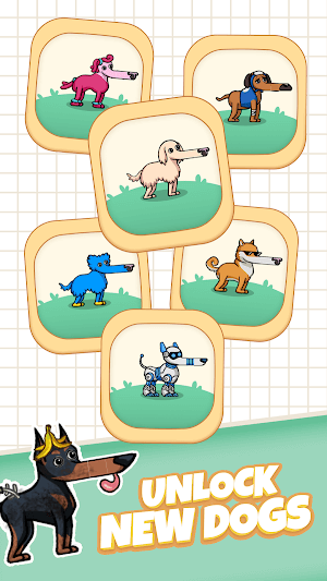 Mở khóa các skin mới cho chú chó