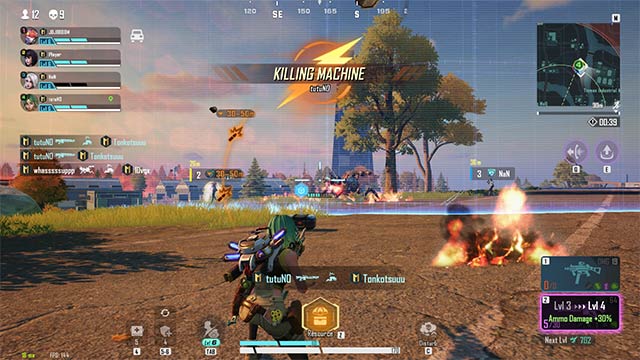 Lối chơi của Farlight 84 game dựa trên bộ kỹ năng đồ sộ của mỗi nhân vật