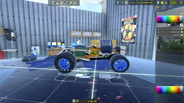 Thế mạnh của KitHack Model Club game là khả năng tùy chỉnh vô hạn cùng cơ chế vật lý chân thực
