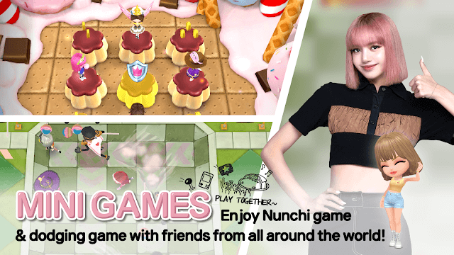 Thưởng thức các mini game cùng bạn bè khắp thế giới