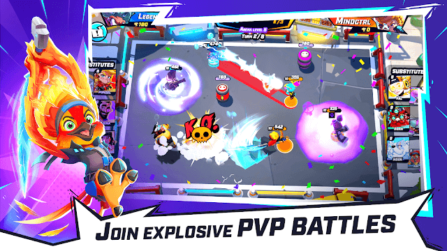 Tham gia các trận chiến PvP bùng nổ trong game BUMP! Superbrawl