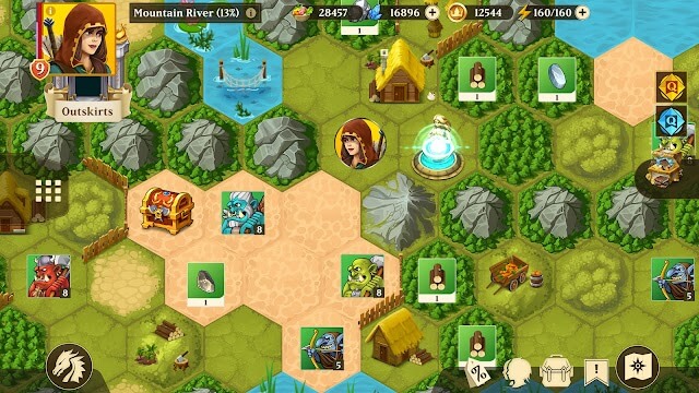 Phiêu lưu và xây dựng lại vương quốc của bạn trong game Hero Legacy: Adventure RPG