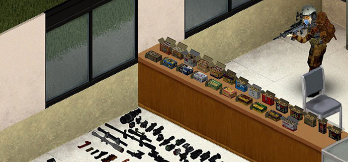 Project Zomboid có vô số vũ khí để người chơi lựa chọn