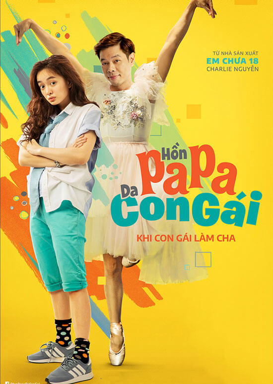 Poster phim Hồn PaPa Da Con Gái