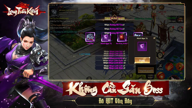 Không cần săn Boss - Trang bị hot vẫn đầy