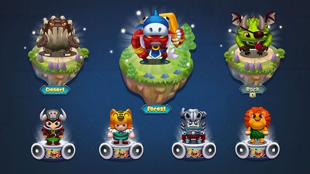 Vô số bản đồ khác nhau cho bạn thử sức