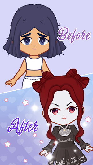 Thay đổi diện mạo cho nhân vật trở nên xinh đẹp