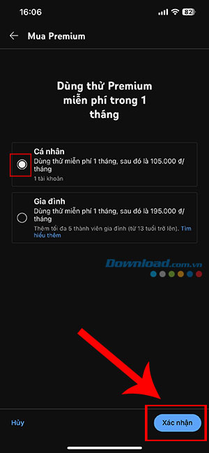 Youtube Premium dien thoai 4*409497