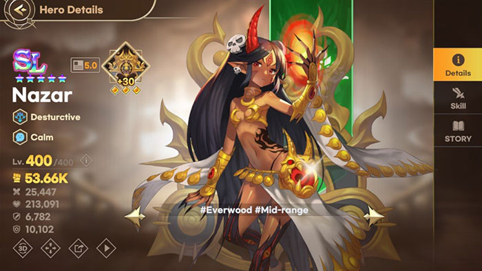 Nazar trong Demian Saga