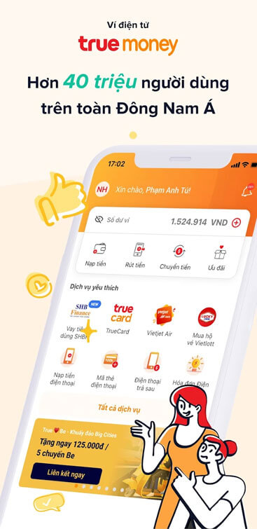 Ví điện tử được nhiều người sử dụng