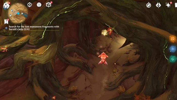 Mảnh văn tự thứ ba nằm ở Đầm lầy Asipattravana